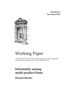 Working Paper  WP 2014-21 November 2014
