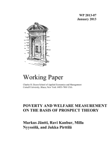 Working Paper WP 2013-07 January 2013