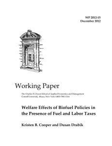 Working Paper  WP 2012-15 December 2012