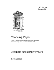 Working Paper  WP 2011-06 J anuar y 2011