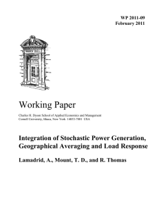 Working Paper  WP 2011-09 February 2011