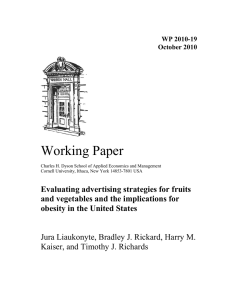 Working Paper  WP 2010-19 October 2010