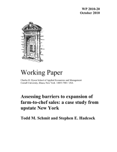 Working Paper WP 2010-20 October 2010