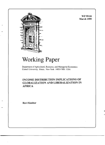 Working Paper WP 99-04 March 1999