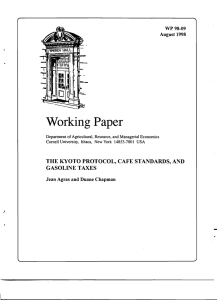 Working Paper WP 98-09 August 1998
