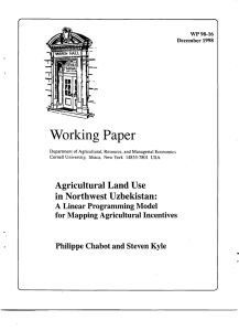Working Paper WP98-16 December 1998