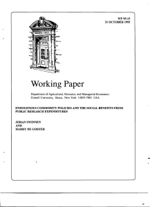 Working Paper