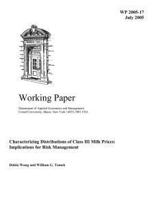 Working Paper  WP 2005-17 July 2005