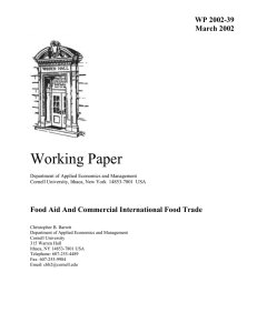 Working Paper  WP 2002-39 March 2002