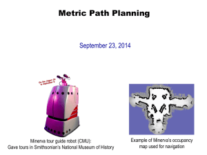 Metric Path Planning  September 23, 2014