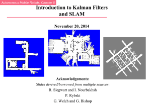 Introduction to Kalman Filters and SLAM  November 20, 2014