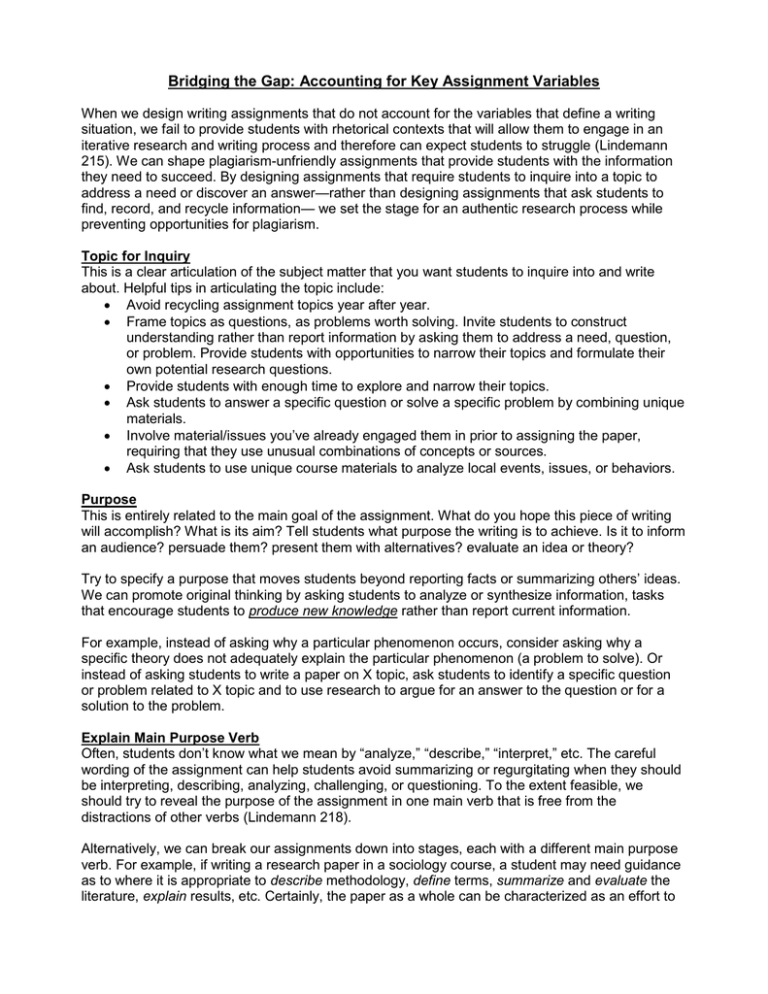 gap year research paper