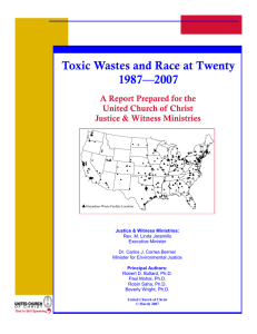 Toxic Wastes and Race at Twenty 1987—2007