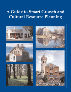 A Guide to Smart Growth and Cultural Resource Planning