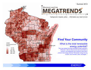 Find Your Community What is the total renewable energy potential?