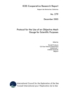 ICES Cooperative Research Report 279 Gauge for Scientific Purposes