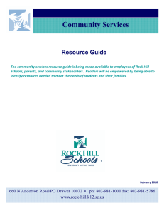 Community Services Resource Guide