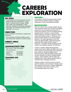 CAREERS EXPLORATION NUTSHELL BIG IDEAS