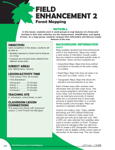 2 FIELD ENHANCEMENT Forest Mapping