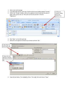 1.  Start a new mail message.