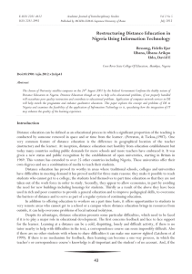 E-ISSN 2281-4612 Academic Journal of Interdisciplinary Studies Vol 2 No 5 ISSN 2281-3993