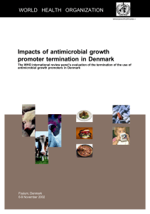 Impacts of antimicrobial growth promoter termination in Denmark