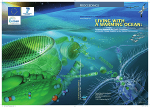 LIVING WITH A WARMING OCEAN: PROCEEDINGS