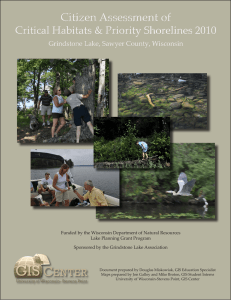 Citizen Assessment of Critical Habitats &amp; Priority Shorelines 2010