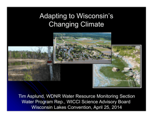 Adapting to Wisconsin’s Changing Climate