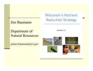 Jim Baumann Department of Natural Resources