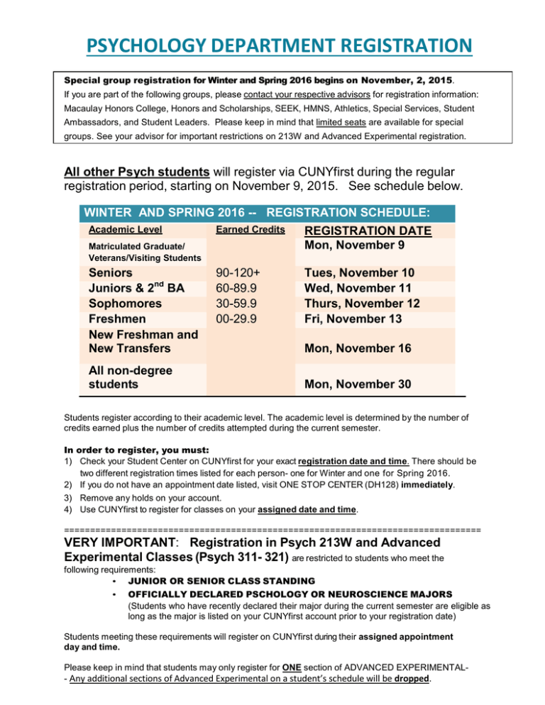 psychology-department-registration