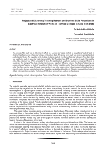 E-ISSN 2281-4612 Academic Journal of Interdisciplinary Studies Vol 2 No 2 ISSN 2281-3993