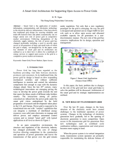 A Smart Grid Architecture for Supporting Open Access to Power...