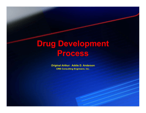 Drug Development Process Original Arthur: CRB Consulting Engineers, Inc.