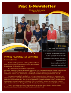 Psyc E-Newsletter this issue