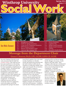 Social Work Winthrop University