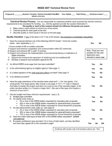 WEEB 2007 Technical Review Form