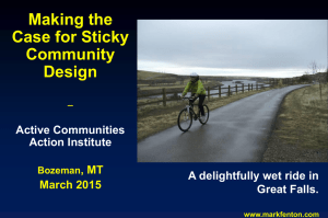 Making the Case for Sticky Community Design