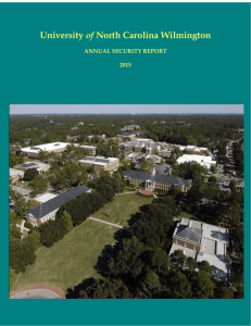 of  ANNUAL SECURITY REPORT 2015