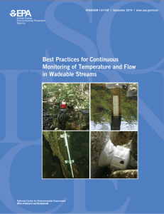 Best Practices for Continuous Monitoring of Temperature and Flow in Wadeable Streams