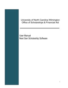 2016- User Manual Next Gen Scholarship Software