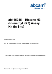 ab115045 – Histone H3 (tri-methyl K27) Assay Kit (In Situ)
