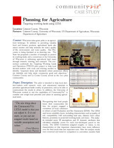 communlt\rylz&#34; CAST STI&#34;JDY Planning  for  Agriculture