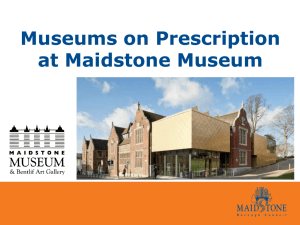 Museums on Prescription at Maidstone Museum