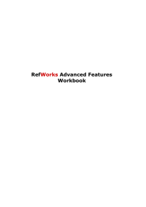 Ref Advanced Features Workbook