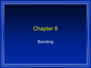 Chapter 8 Bonding