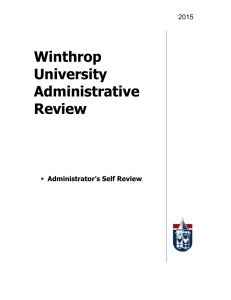 Winthrop University Administrative