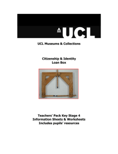UCL Museums &amp; Collections Citizenship &amp; Identity Loan Box