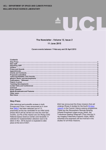 The Newsletter - Volume 12, Issue 2 11 June 2015