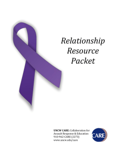 Relationship Resource Packet